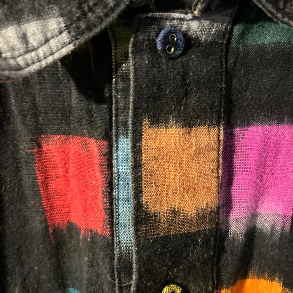 Norblack Norwhite Keep it Classic Ikat Shirt [Black] - Picture 8 of 9